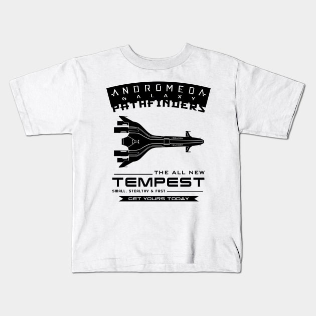 All New Tempest Kids T-Shirt by AngoldArts